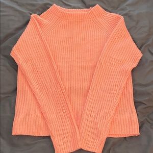 Basic peach sweater